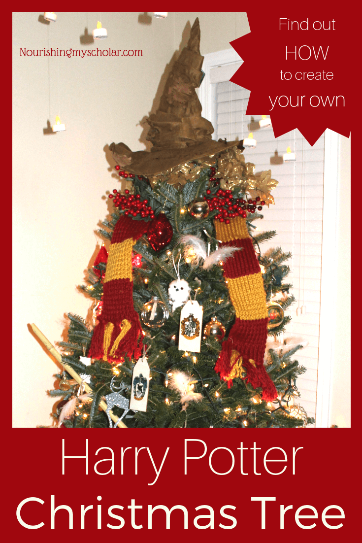 Harry Potter Christmas Tree: This Christmas we wanted to do something really special and maybe start a new tradition. I give you...the Harry Potter Christmas Tree! #HarryPotter #HarryPotterTree #HarryPotterChristmasTree #Christmas #themedtree #holidaytree