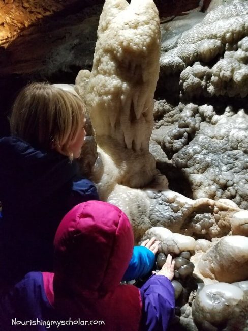 Learning about Caves & Caverns at Ruby Falls