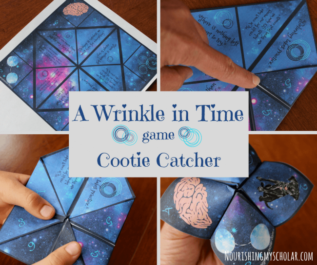 A Wrinkle in Time Cootie Catcher