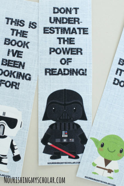 Star Wars Inspired Bookmarks