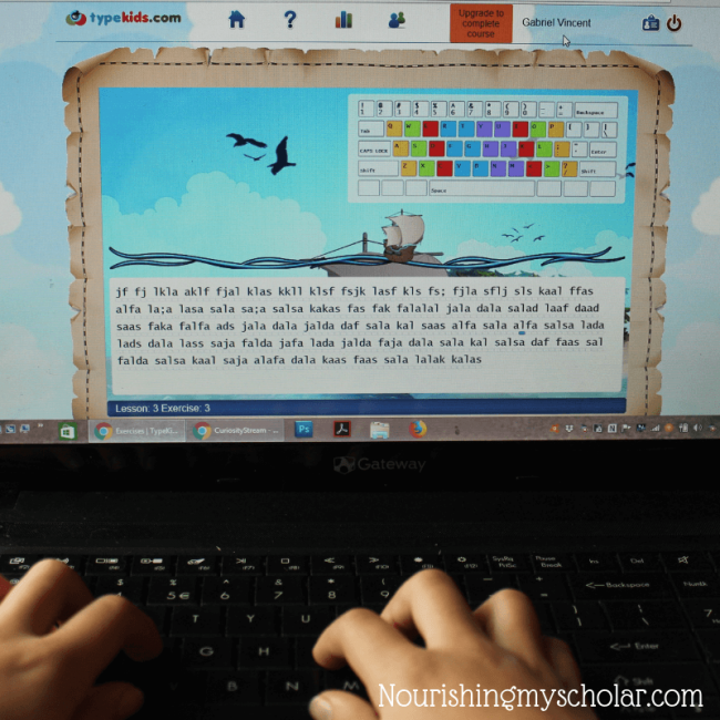 TypeKids : A Fun Online Touch Typing Program for Kids