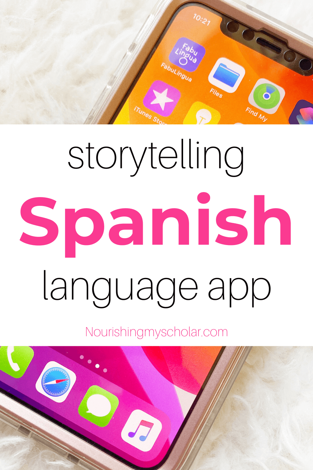Storytelling Spanish Language App: FabuLingua - For parents wanting to raise bilingual children, here is an interactive Spanish language app that uses the power of storytelling to engage kiddos in a second language! #appsforkidseducational #appsforkids #Spanishforkids #FabuLingua #Spanish #Applearning #Appforkids #education #homeschool #Spanishlanguage