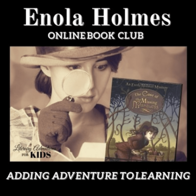 Enola Holmes Online Book Club for Kids