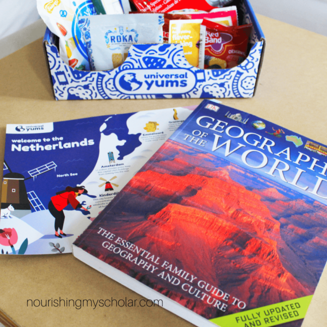 Homeschool Geography with Delicious Snacks