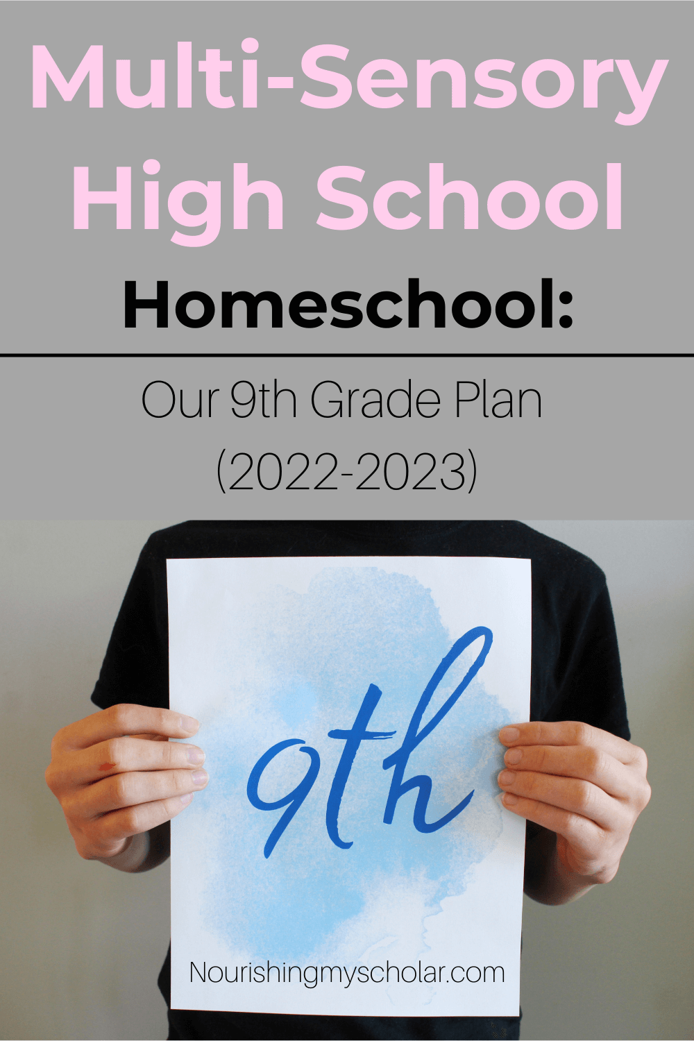 Multi-Sensory High School: Our 9th Grade Plan (2022-2023) -High School is looming so my son and I are planning how he wants his 9th-grade year to look. Here are the resources he and I have chosen for his multi-sensory high school. #homeschool #highschool #homeschoolhighschool #9thgrade #ninthgrade
